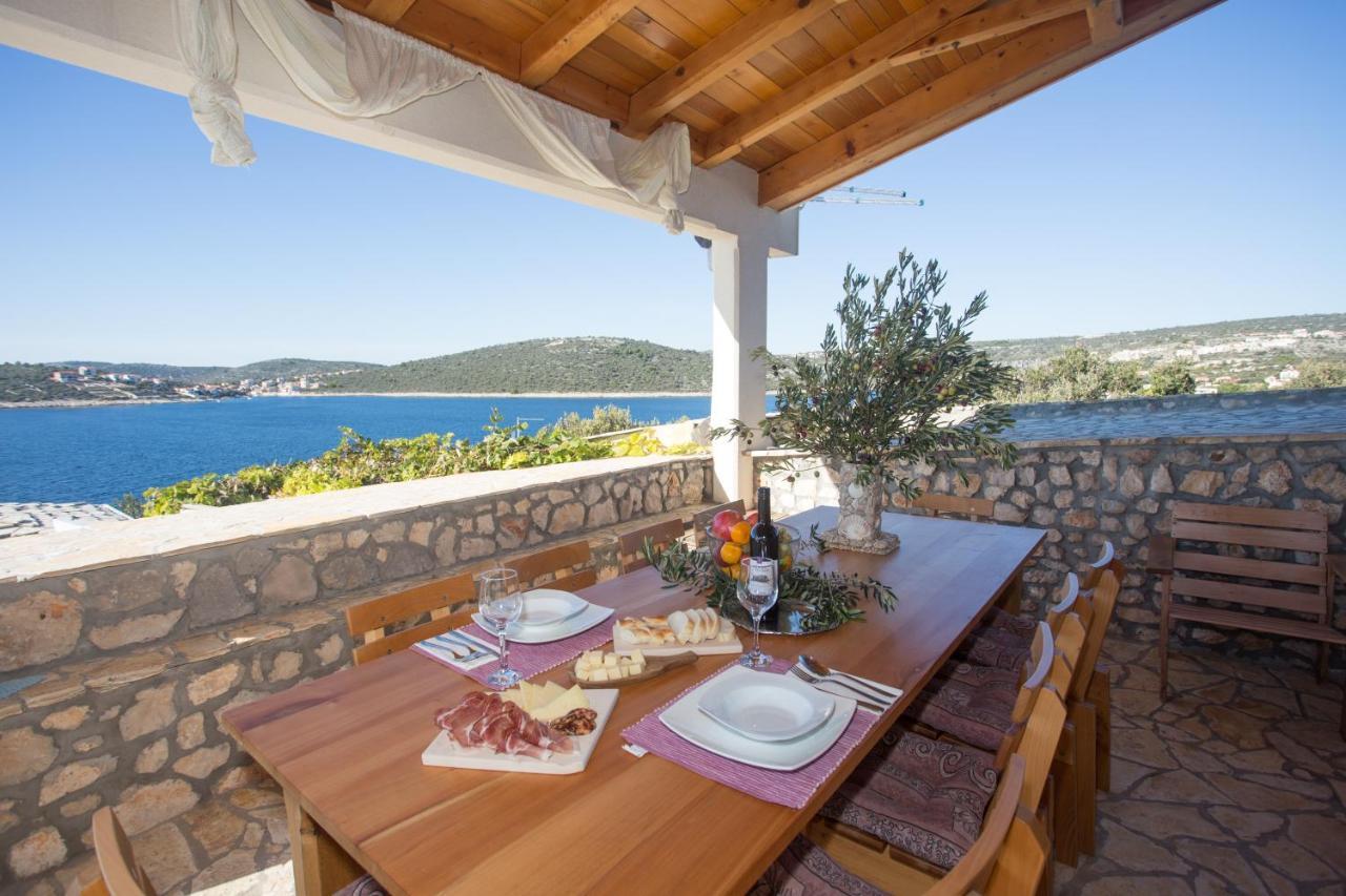 Villa, Stone House With Swimming Pool & Sauna, Beach, سيفيد المظهر الخارجي الصورة