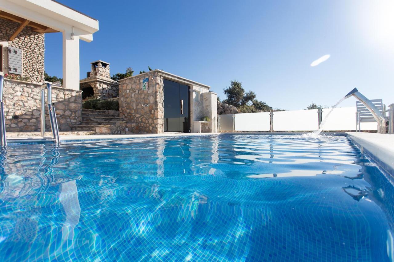 Villa, Stone House With Swimming Pool & Sauna, Beach, سيفيد المظهر الخارجي الصورة