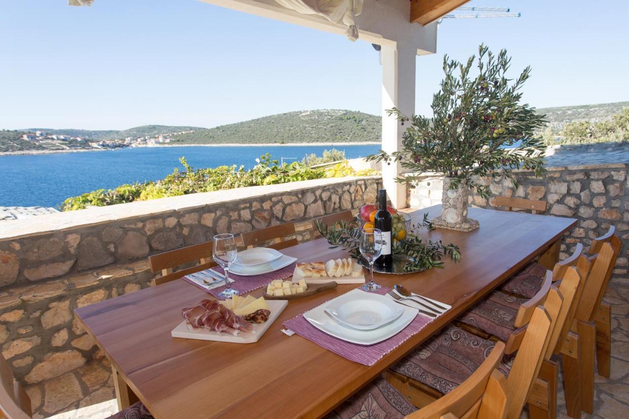 Villa, Stone House With Swimming Pool & Sauna, Beach, سيفيد المظهر الخارجي الصورة