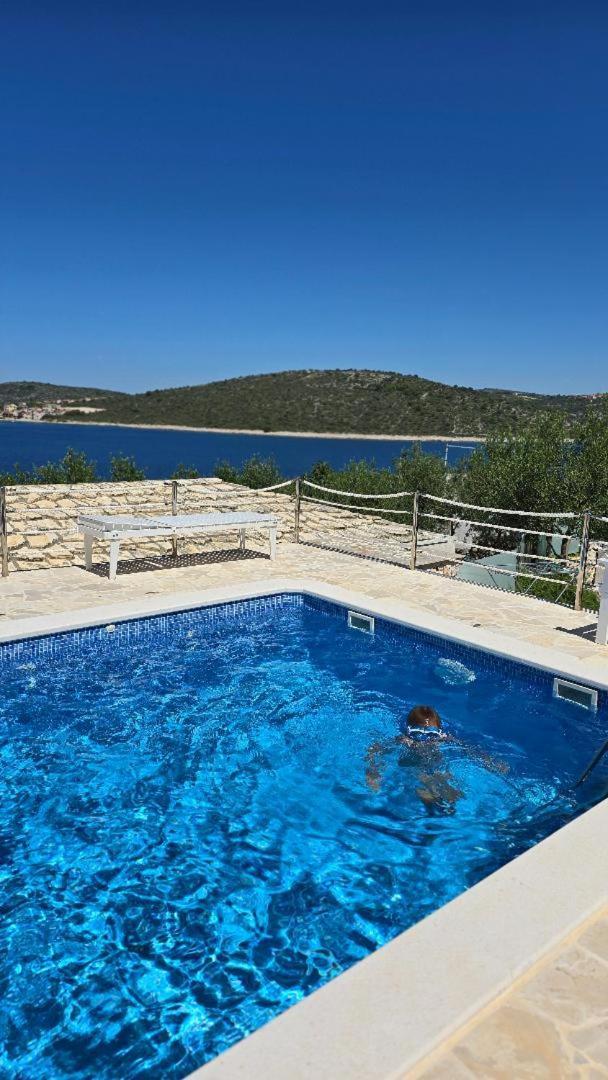 Villa, Stone House With Swimming Pool & Sauna, Beach, سيفيد المظهر الخارجي الصورة